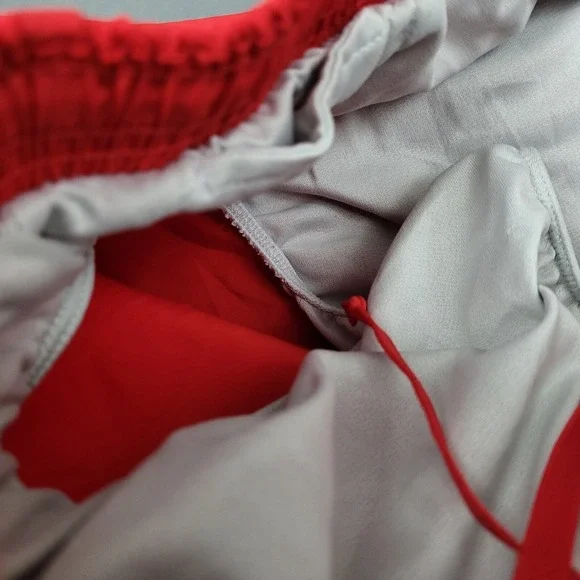 Nike Dri-FIT Tempo Women Red Running Shorts Heart Cross Graphic Small S - Picture 7 of 12